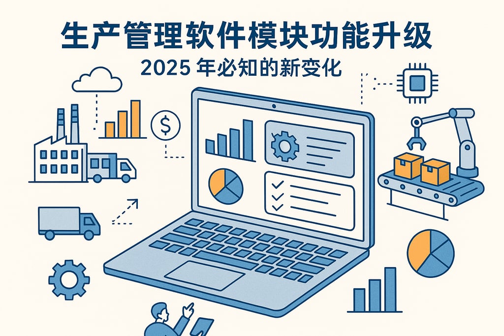 生产管理软件模块功能升级，2025 年必知的新变化